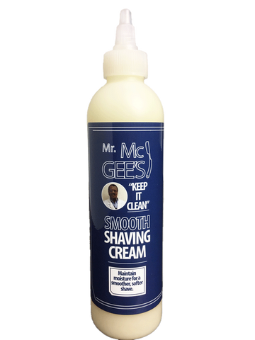 Mr. McGee's "Keep it Clean" Smooth Shaving Cream