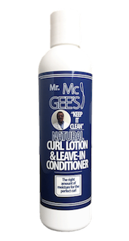 Mr. McGee's "Keep it Clean" Natural Curl Lotion & Leave-In Conditioner